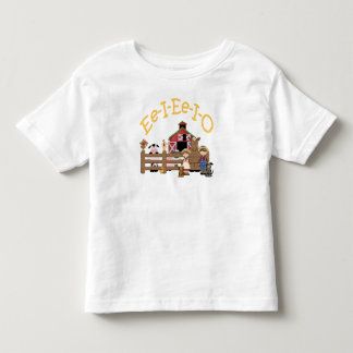 Ee I Ee I O on the Farm Toddler T-shirt