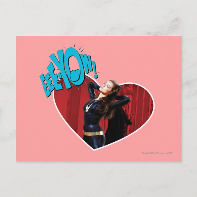 EEE-YOW! Catwoman Postcard (Front)