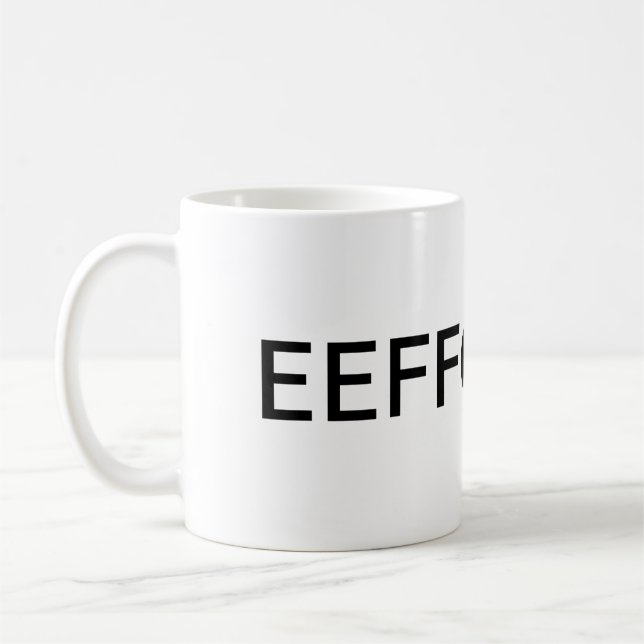 EEFFOC MUG (Left)