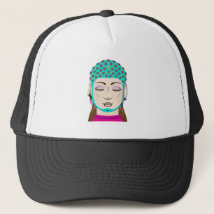 EEG device Mind reading scanning Brain signals Trucker Hat