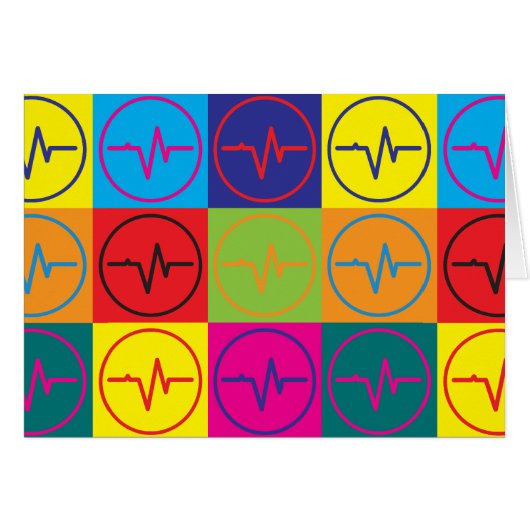 EEG Pop Art Cards (Front Horizontal)