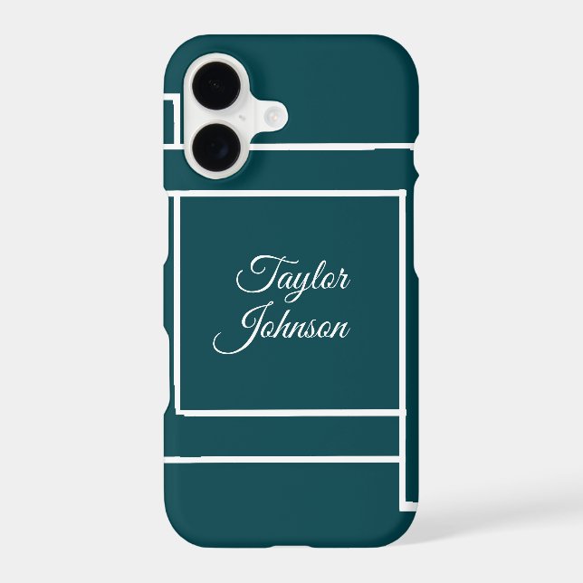 Eegant, simple, Personalized name, newest  Case-Mate iPhone Case (Back)