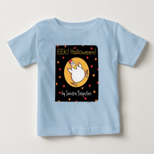 EEK HALLOWEEN BOOK COVER baby Sandra Boynton Baby T_Shirt