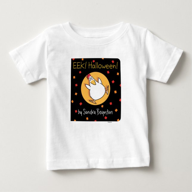 EEK! HALLOWEEN! BOOK COVER Sandra Boynton Baby T-Shirt (Front)