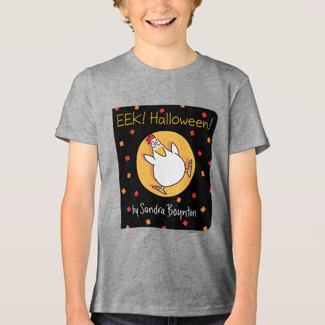 EEK! HALLOWEEN! by Sandra Boynton Tri-Blend Shirt (Front)
