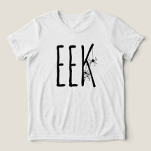EEK Halloween Ghost Humor, Spider Halloween
