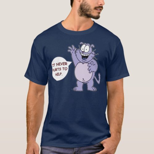 Eek The Cat It Never Hurts To Help  T_Shirt