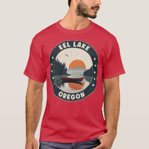 Eel Lake Oregon Sunset T-Shirt