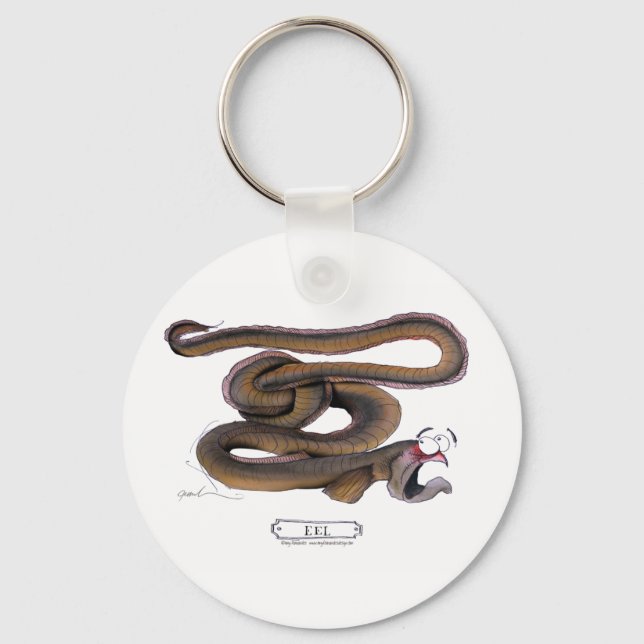 Eel, tony fernandes keychain (Front)