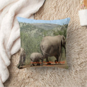 Eelephant safari throw pillows (Blanket)