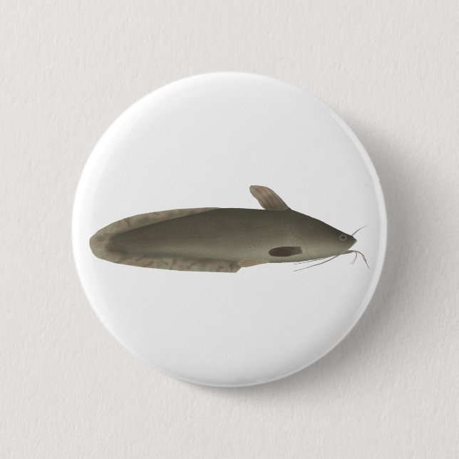 Eeltail Catfish Button (Front)
