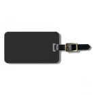 Eerie Black Luggage Tag