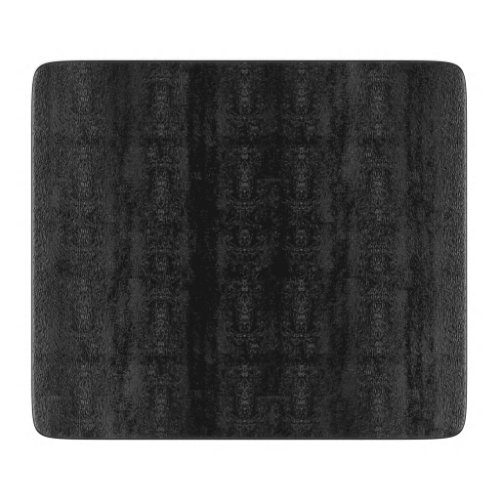 Eerie Black Solid Color Cutting Board