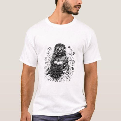 Eerie Bride of the Night T_Shirt