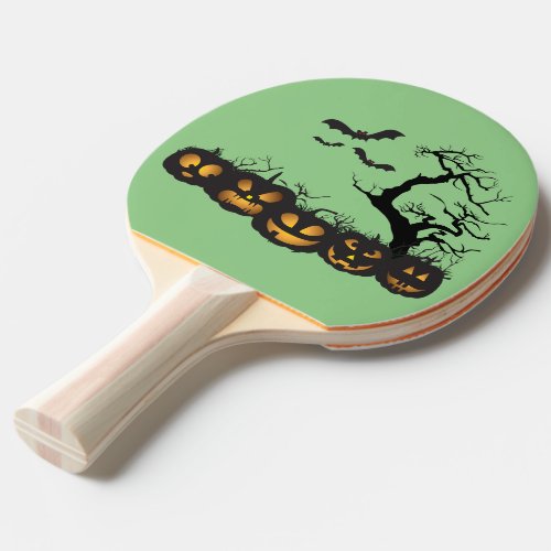 Eerie Engage Halloween_themed Ping Pong Paddle