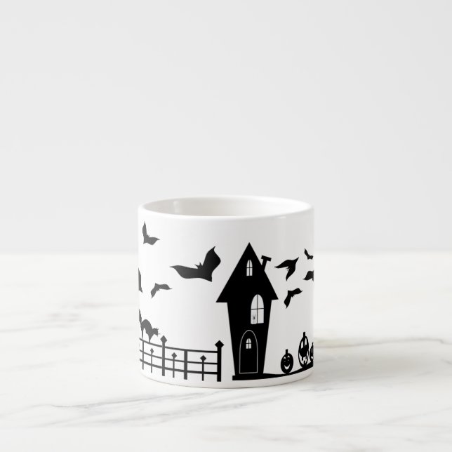 Eerie Evening Espresso Cup (Front)