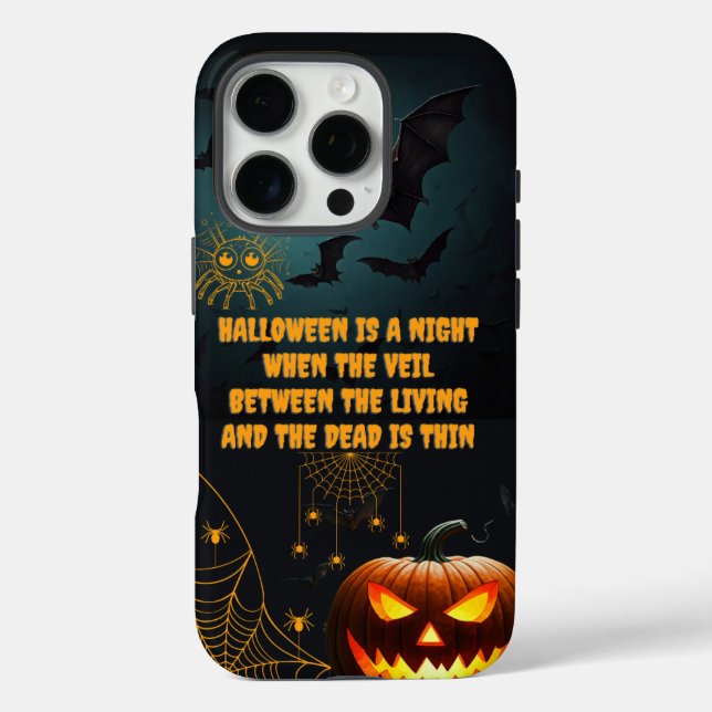 Eerie iPhone Case:Spooky Halloween Case (Back)