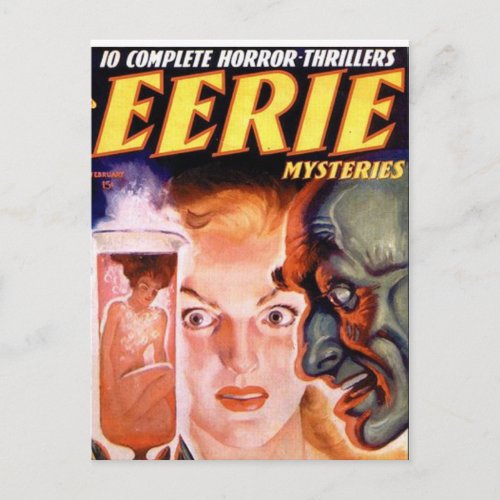 Eerie Mysteries 1 Postcard