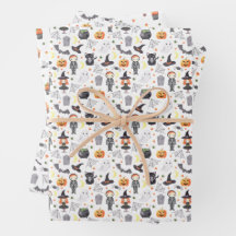 Eerie Night Spooky Halloween Pattern