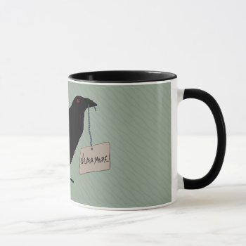 Eerie Raven Mug by sfcount at Zazzle