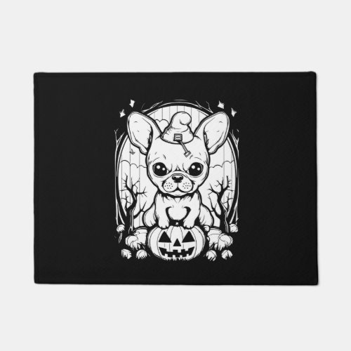 Eerily Enchanting Scary Dogs Halloween Collection  Doormat