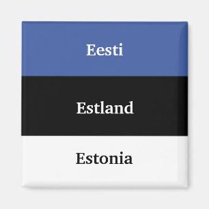 Eesti - Estland - Estonia Magnet