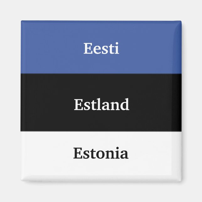 Eesti - Estland - Estonia Magnet (Front)