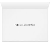 Eesti / Estland / Estonian Geburtstags Karte (Inside Horizontal (Bottom))