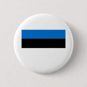 Eesti Vabariik - Estonia Flag Button