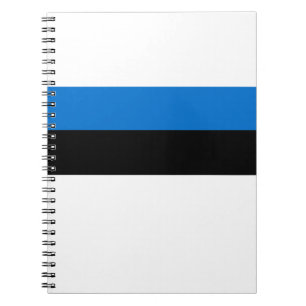 Eesti Vabariik - Estonia Flag Notebook