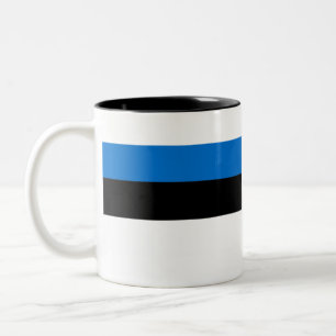 Eesti Vabariik - Estonia Flag Two-Tone Coffee Mug
