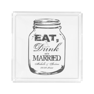 Download Mason Jar Serving Trays Food Trays Zazzle