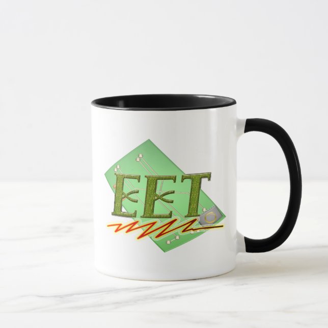 EET - ELECTRICAL ENGINEER TECH CIRCUIT BOARD LOGO MUG (Right)