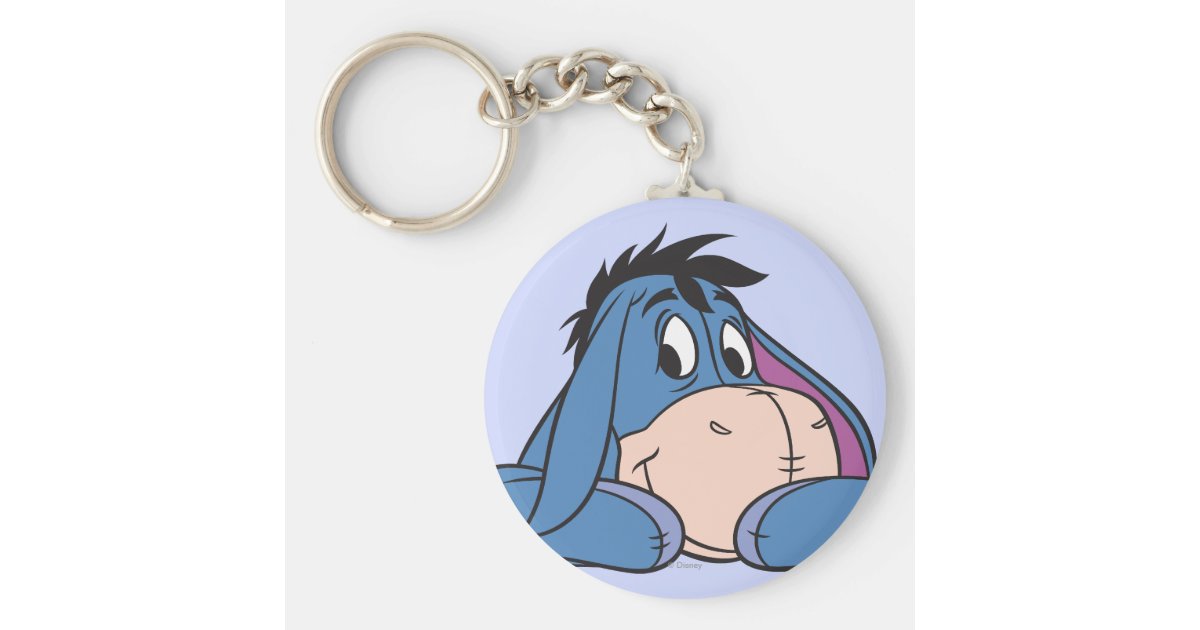 Eeyore 3 keychain | Zazzle.com