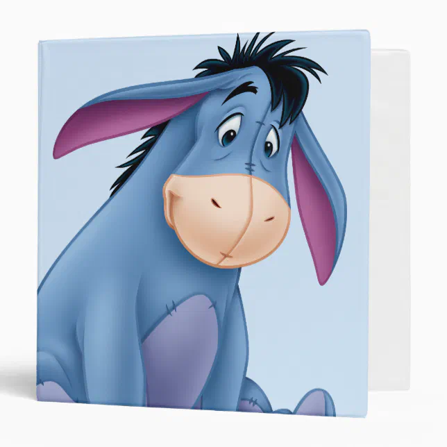 Eeyore 4 binder | Zazzle