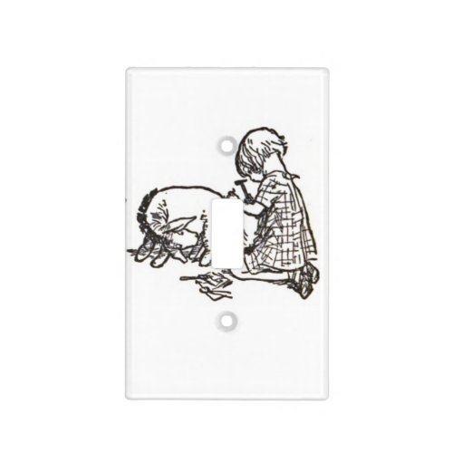 Eeyore from Winnie the Pooh Light Switch Cover
