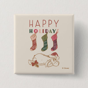 Eeyore   Happy Holidays Button
