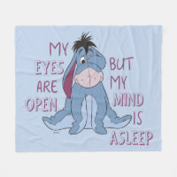 Eeyore | My Mind is Asleep Quote