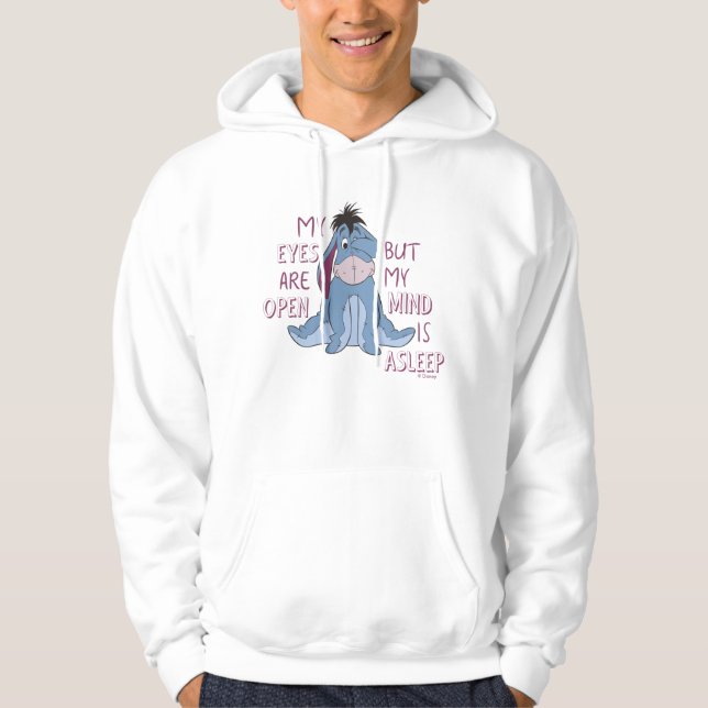 Eeyore | My Mind is Asleep Quote Hoodie (Front)