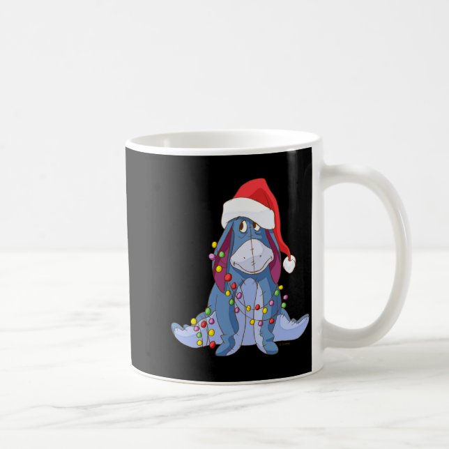 Eeyore Santa Claus  Coffee Mug (Right)