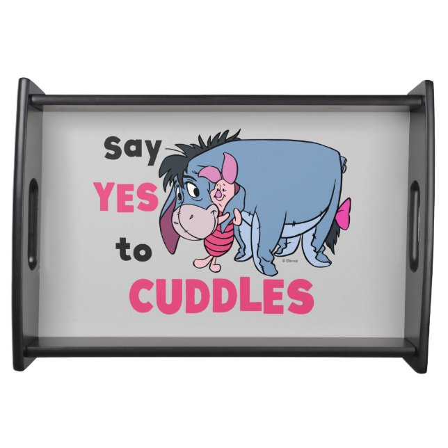 Eeyore | Say Yes to Cuddles Serving Tray (Front)