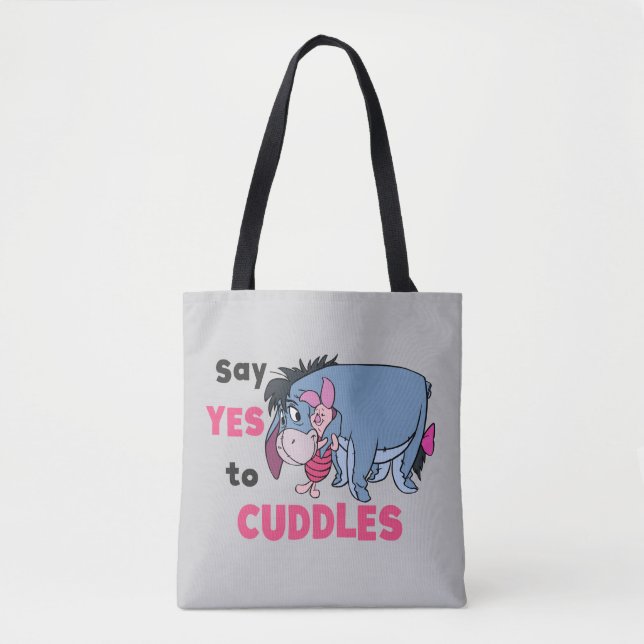 Eeyore | Say Yes to Cuddles Tote Bag (Front)