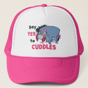 Eeyore Say Yes to Cuddles Trucker Hat