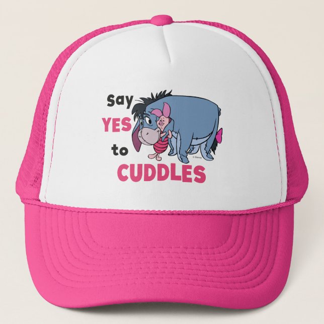 Eeyore | Say Yes to Cuddles Trucker Hat (Front)