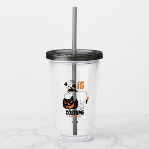 Eeyore This is my Costume Acrylic Tumbler