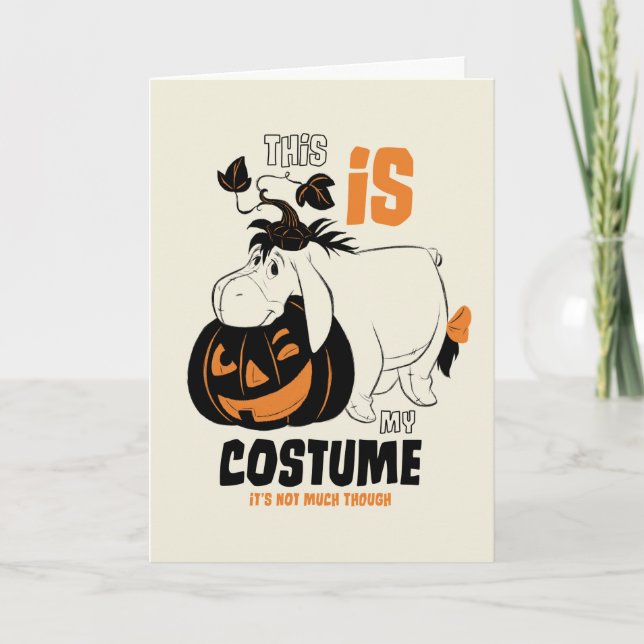 Eeyore | This is my Costume Card (Front)