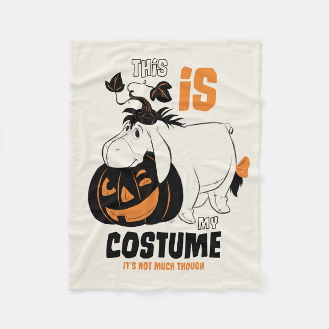 Eeyore | This is my Costume Fleece Blanket (Front)