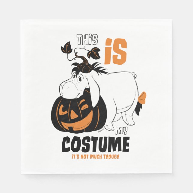 Eeyore | This is my Costume Napkins (Front)