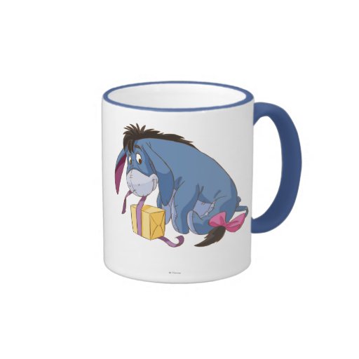 Eeyore Wrapping Gift Mugs | Zazzle