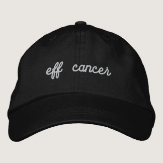 Eff Cancer Embroidered Baseball Cap